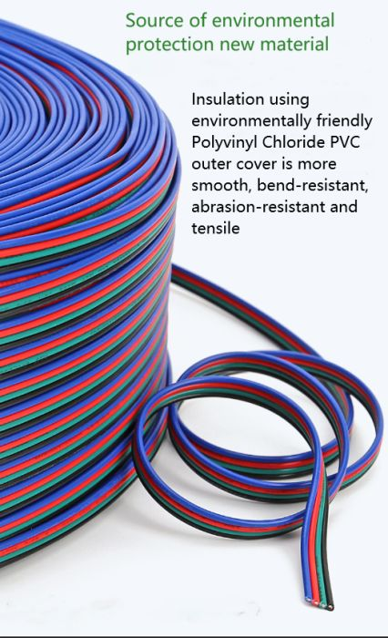 Eco-friendly LED light connecting cable